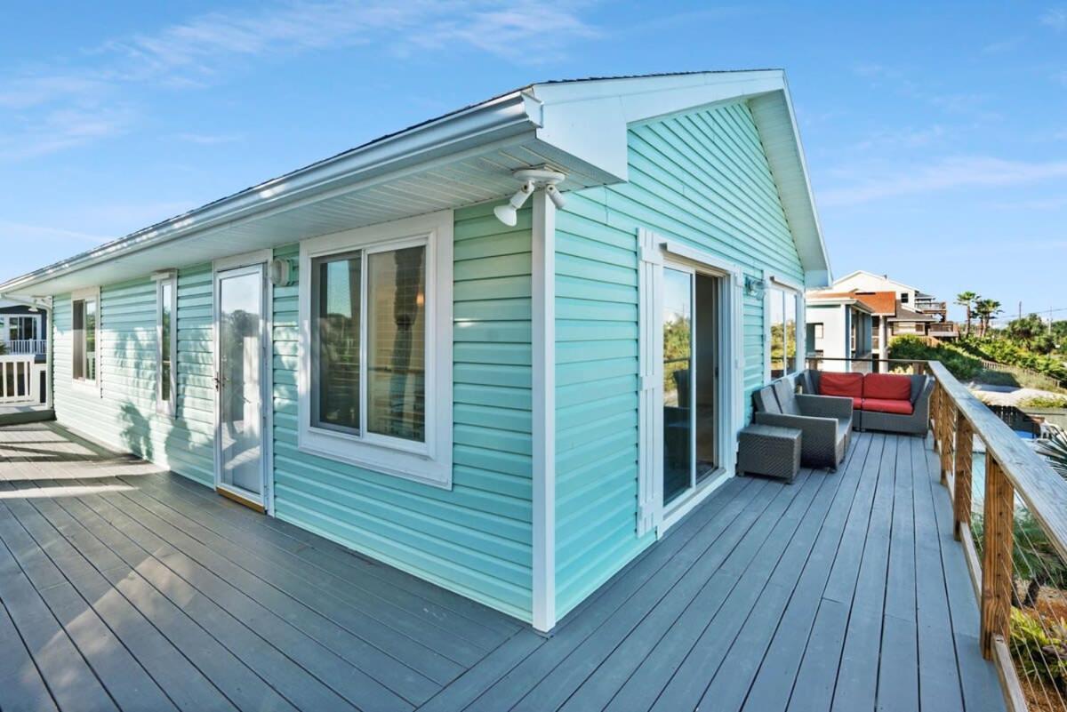 Ocean Views Retreat! Renovated Apt With Beach Bikes! 圣奥古斯丁 外观 照片